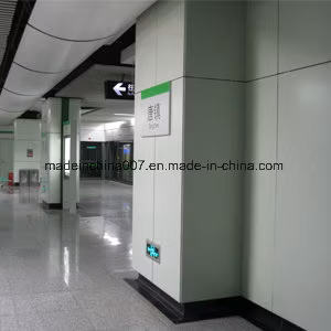 Faserzement-Metro-Verkleidung, glänzende Oberfläche mit umweltfreundlicher Wirkung