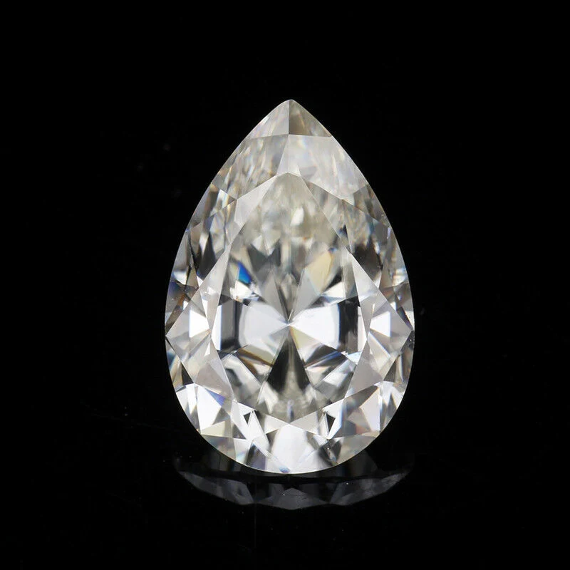 0.4CT 4X6mm Pear Shape Gh Color Vs Clarity Loose Moissanite Stone