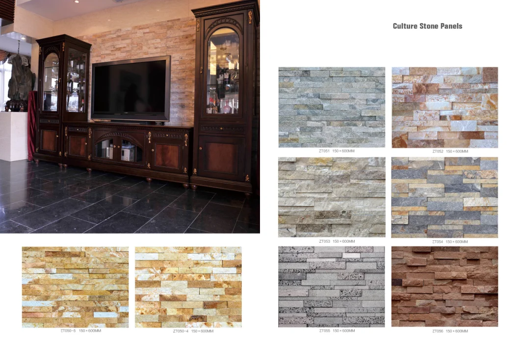 House Decoration PU Polyurethane Exterior Lightweight Faux Im Itation Stone Wall 3D Faux Stone Wall Panel